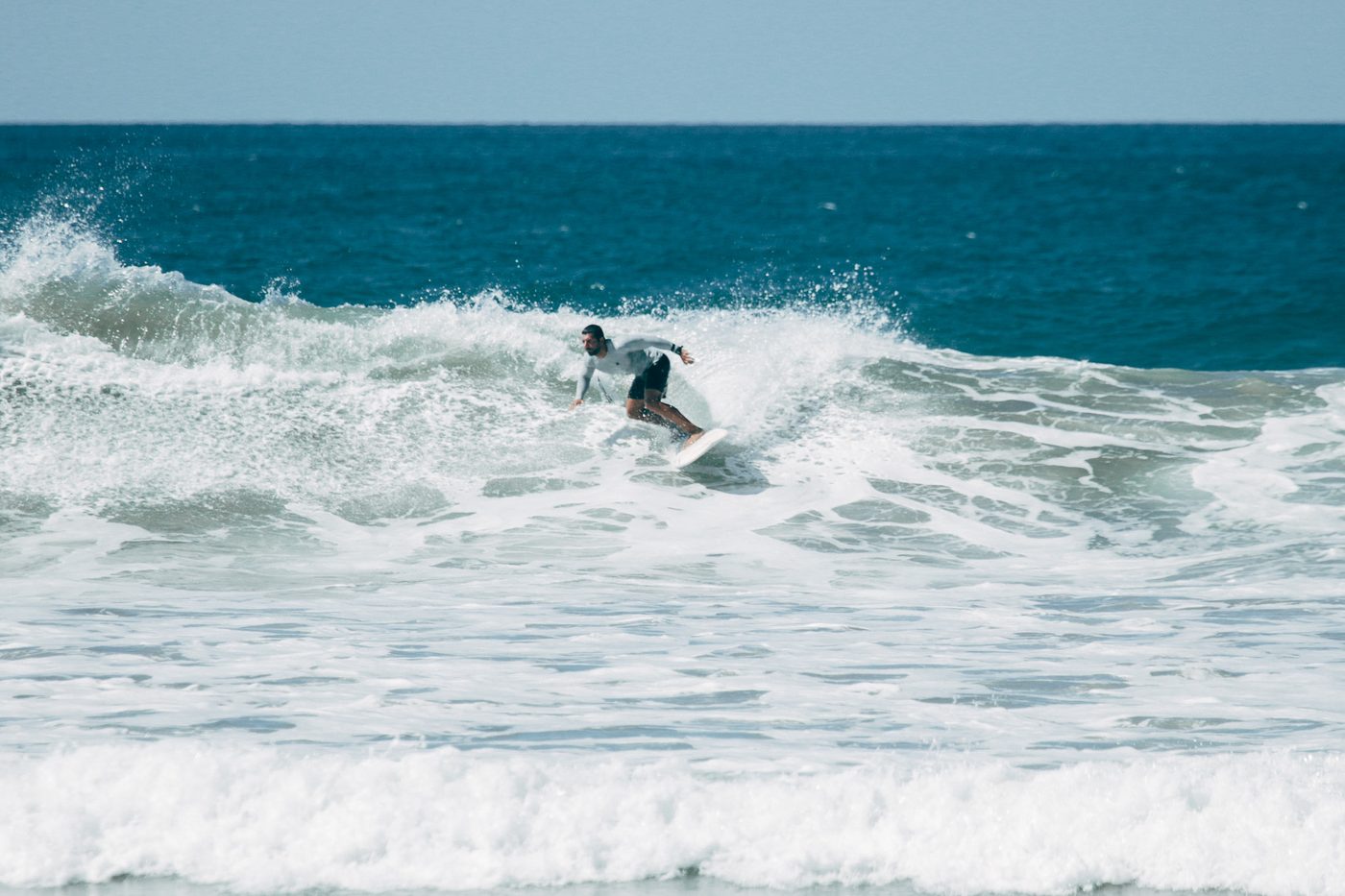 Ilias Contreas surfing in Costa Rica